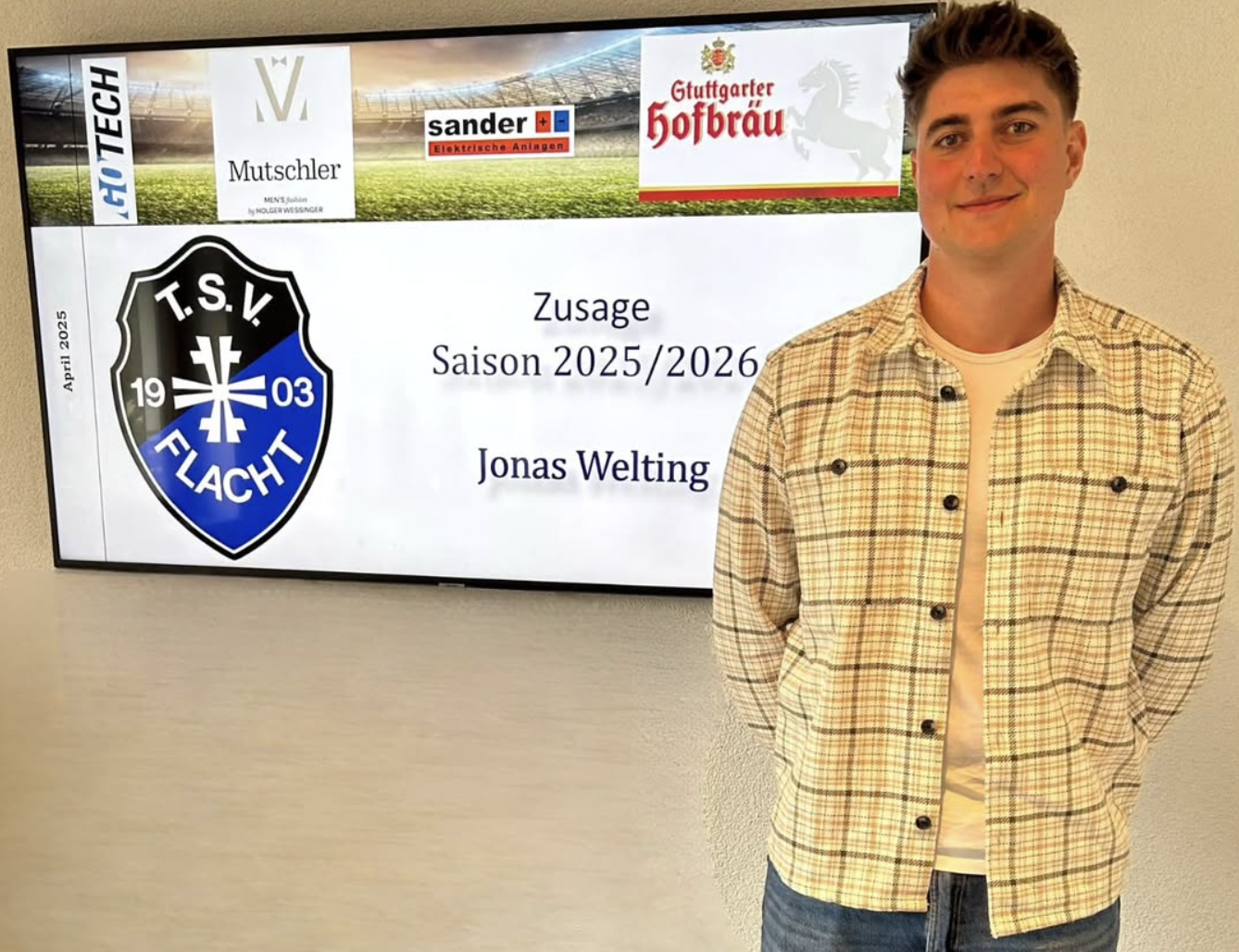 Kaderneuigkeiten für die Saison 2025/2026: Jonas Welting